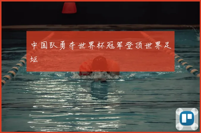 中国队勇夺世界杯冠军登顶世界足坛