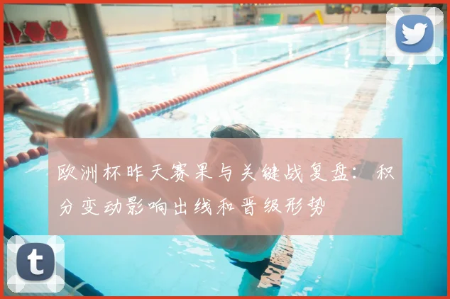 欧洲杯昨天赛果与关键战复盘：积分变动影响出线和晋级形势