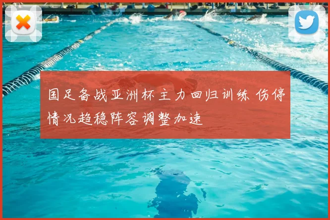 国足备战亚洲杯主力回归训练 伤停情况趋稳阵容调整加速